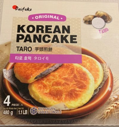 Daifuku Korean pancake-taro package